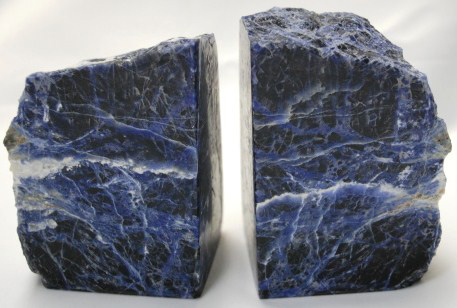 Image of sodalite bookends